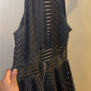 Chic Black Backless Dress